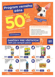 3. stránka Pet Center letáku