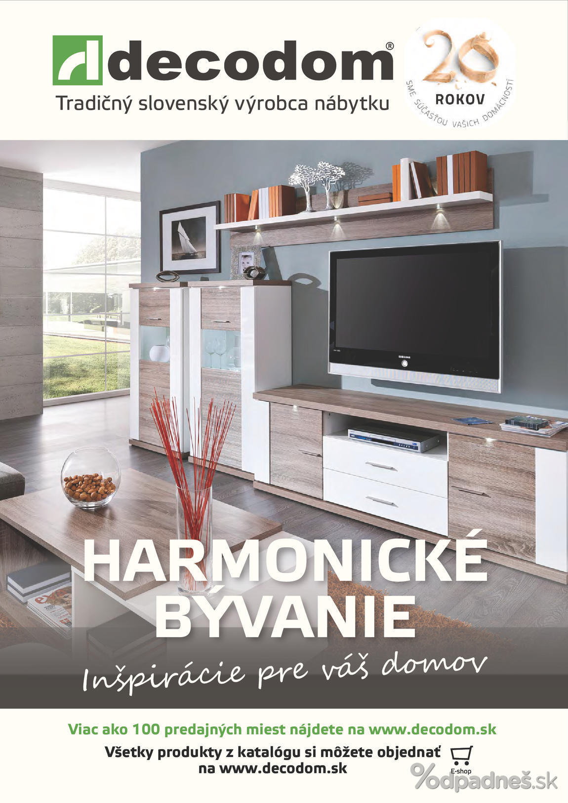 1. stránka Decodom letáku