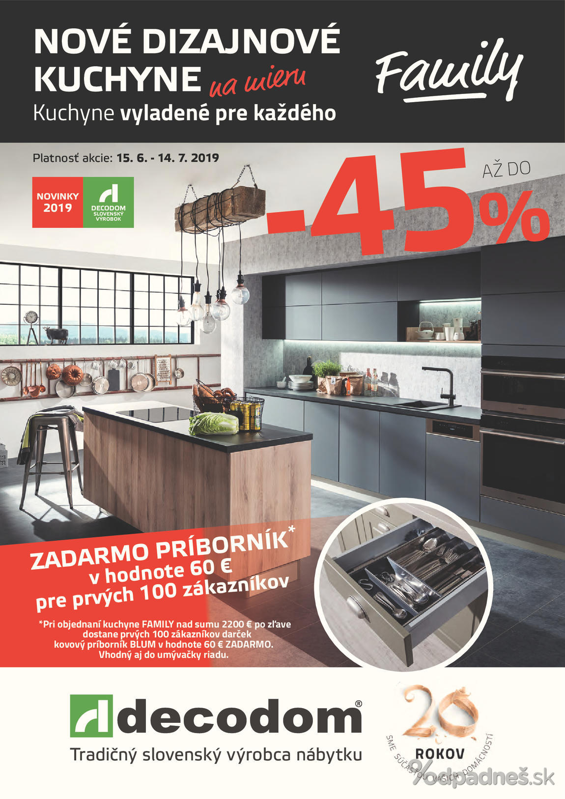 1. stránka Decodom letáku