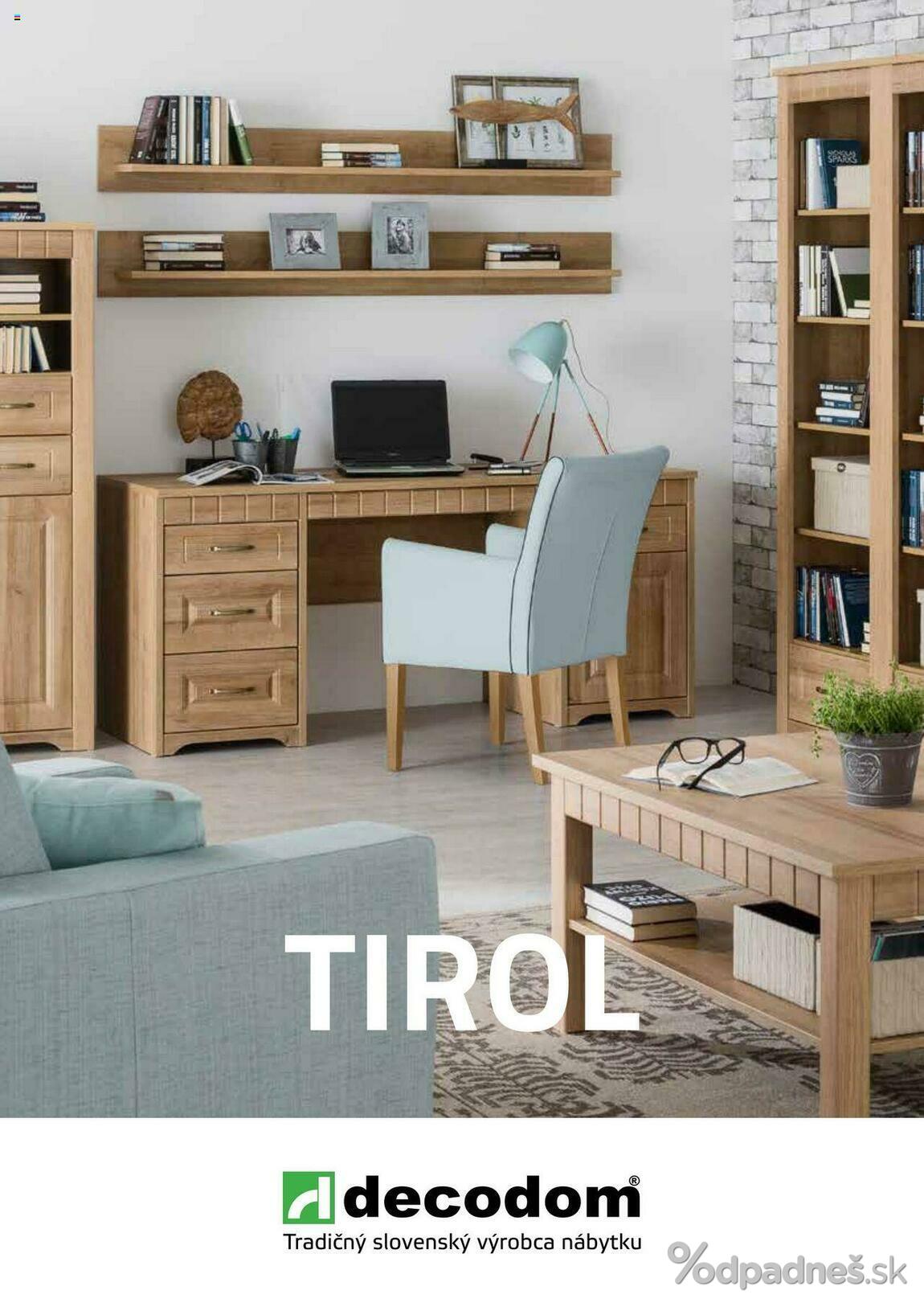 1. stránka Decodom letáku