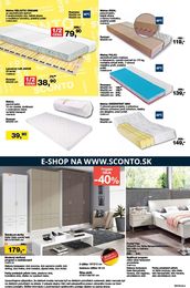 2. stránka Sconto nábytok letáku