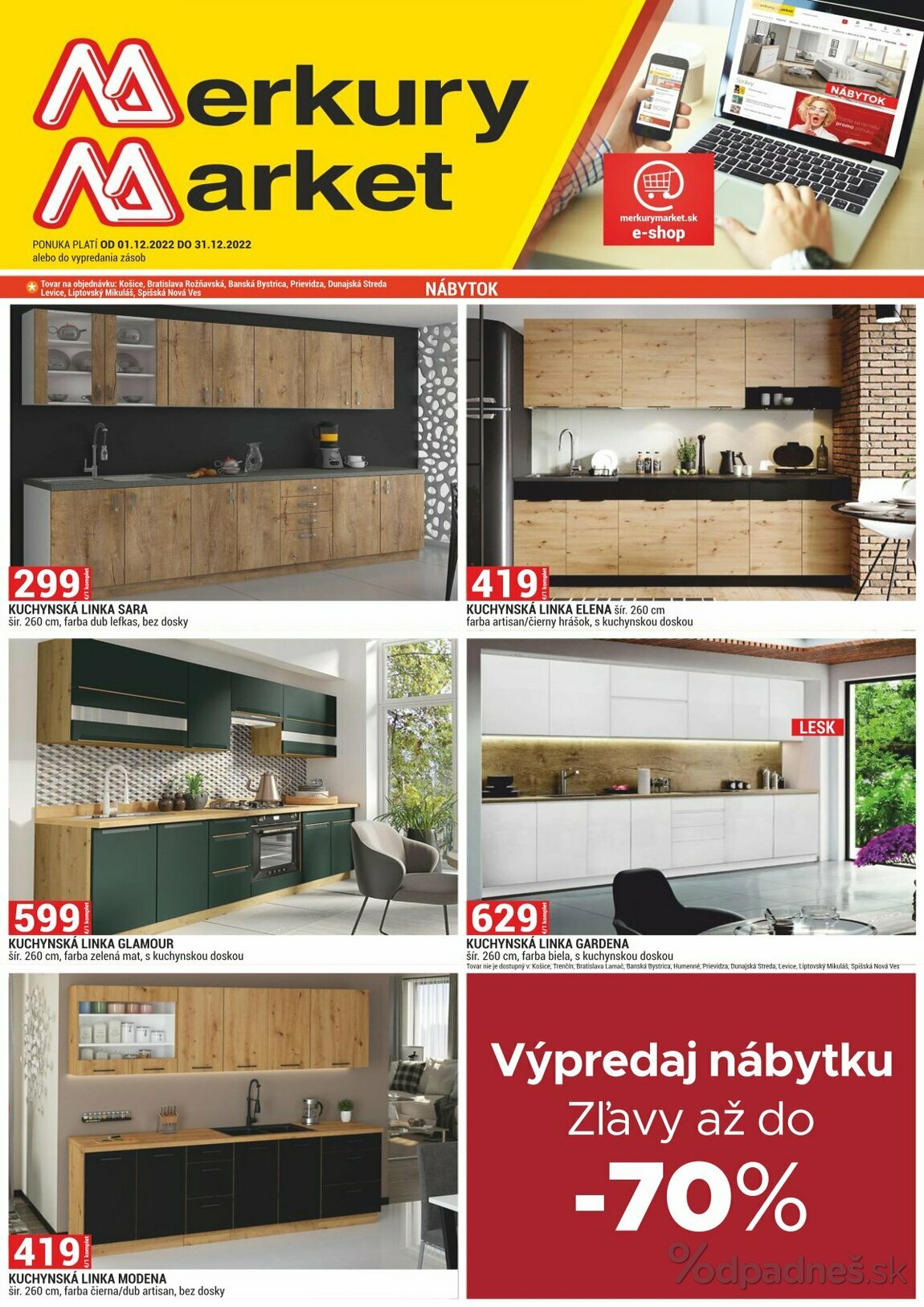1. stránka Merkury Market letáku