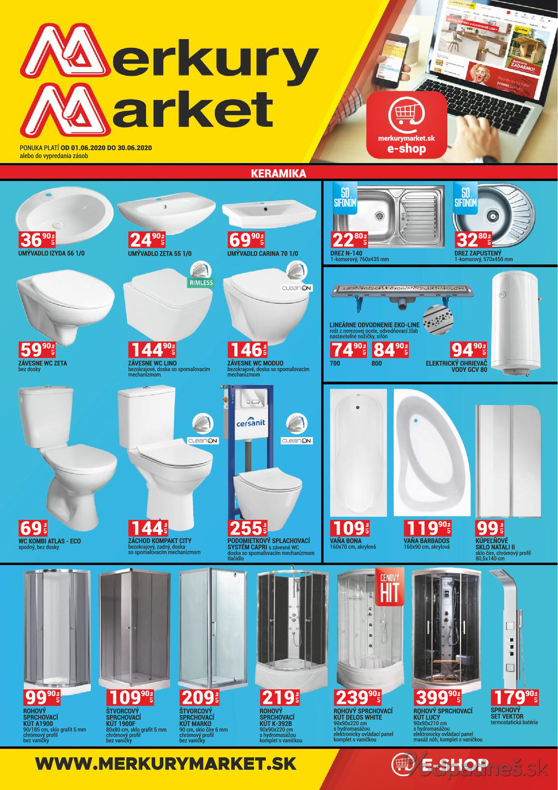 1. stránka Merkury Market letáku
