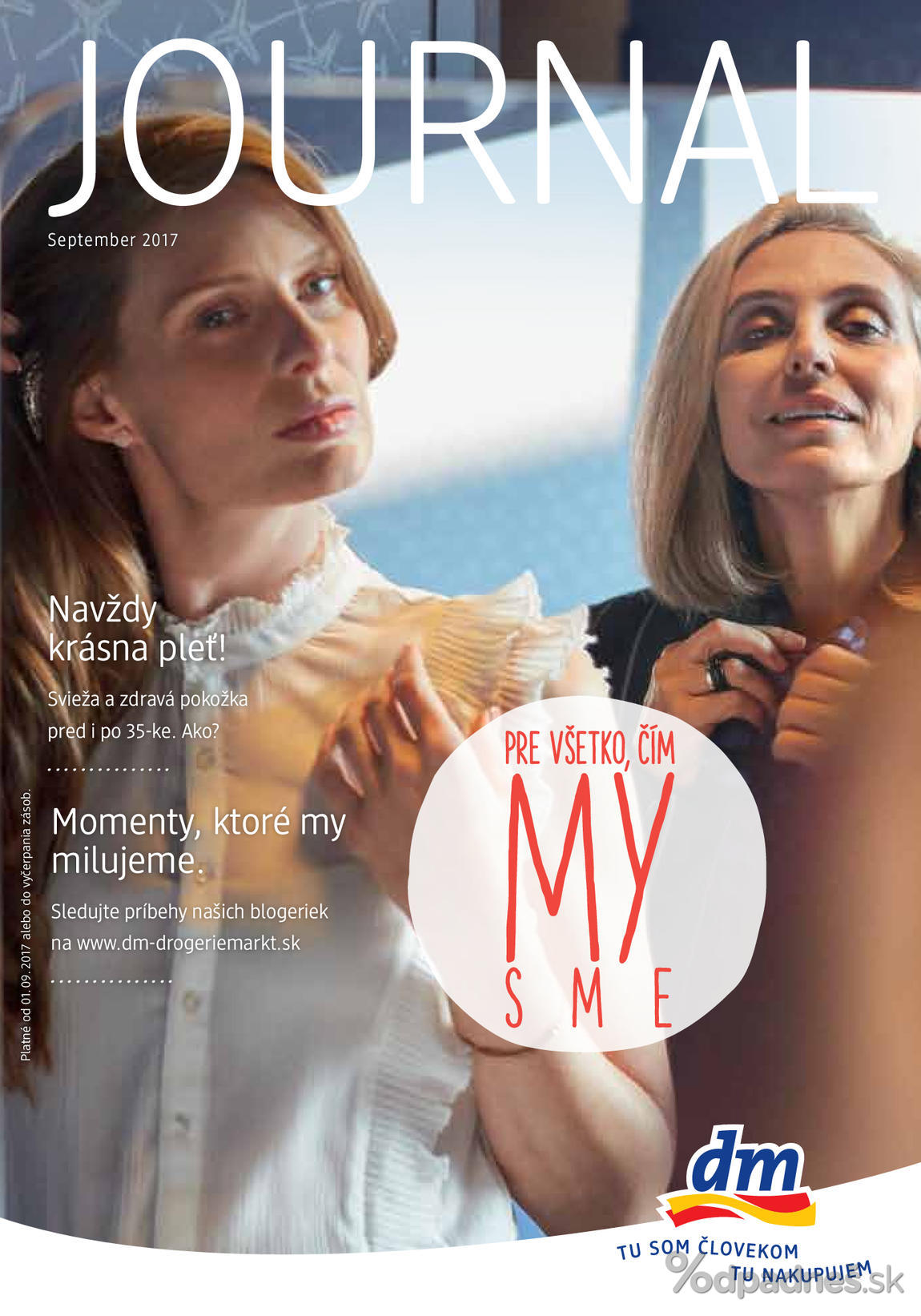 1. stránka dm drogerie markt letáku