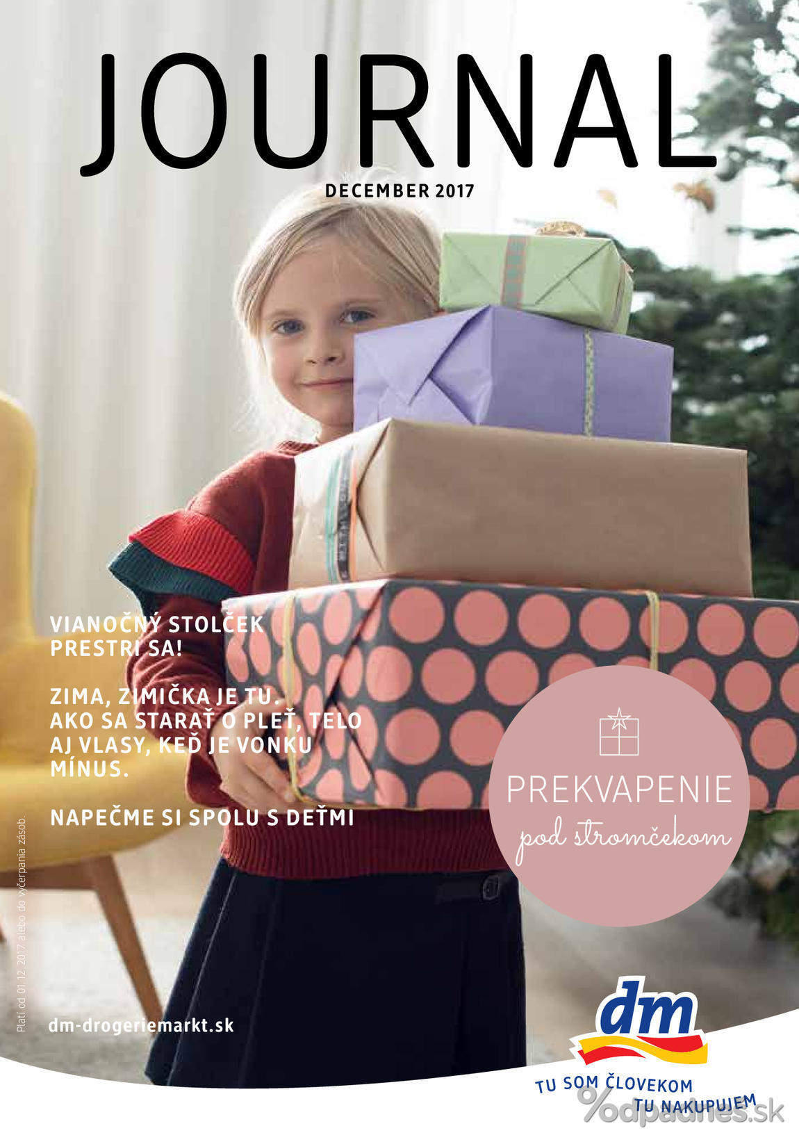 1. stránka dm drogerie markt letáku