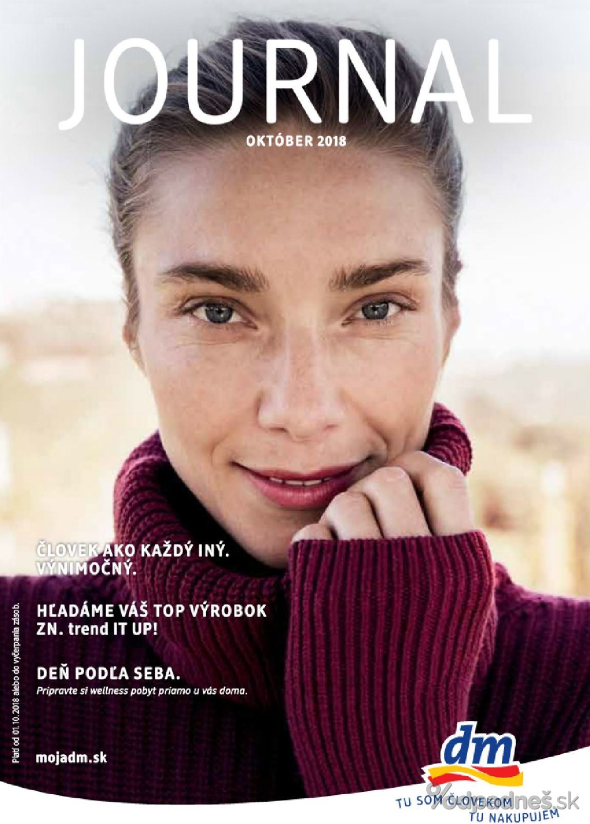 1. stránka dm drogerie markt letáku