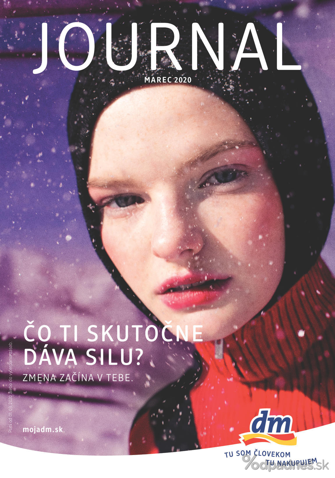 1. stránka dm drogerie markt letáku