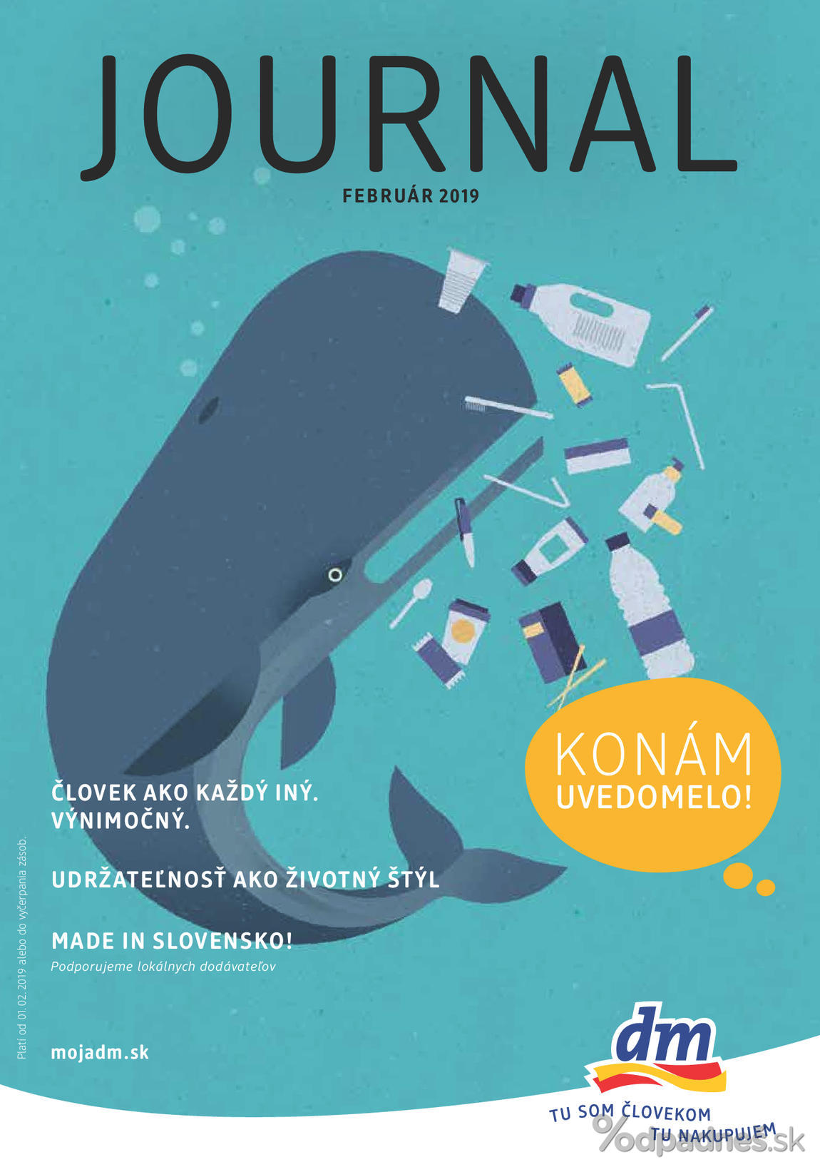 1. stránka dm drogerie markt letáku