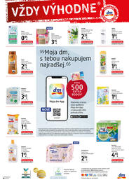 4. stránka dm drogerie markt letáku