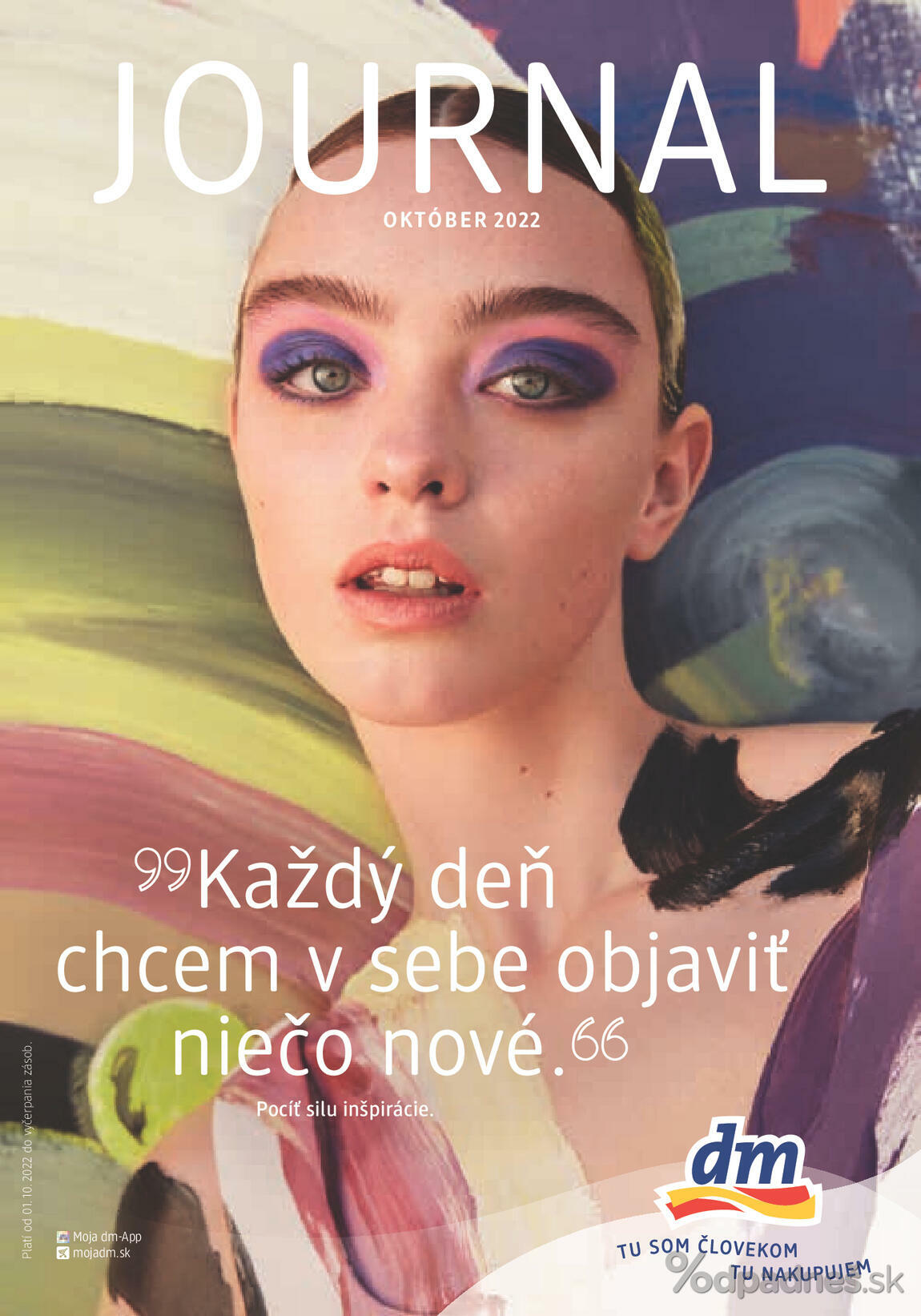 1. stránka dm drogerie markt letáku