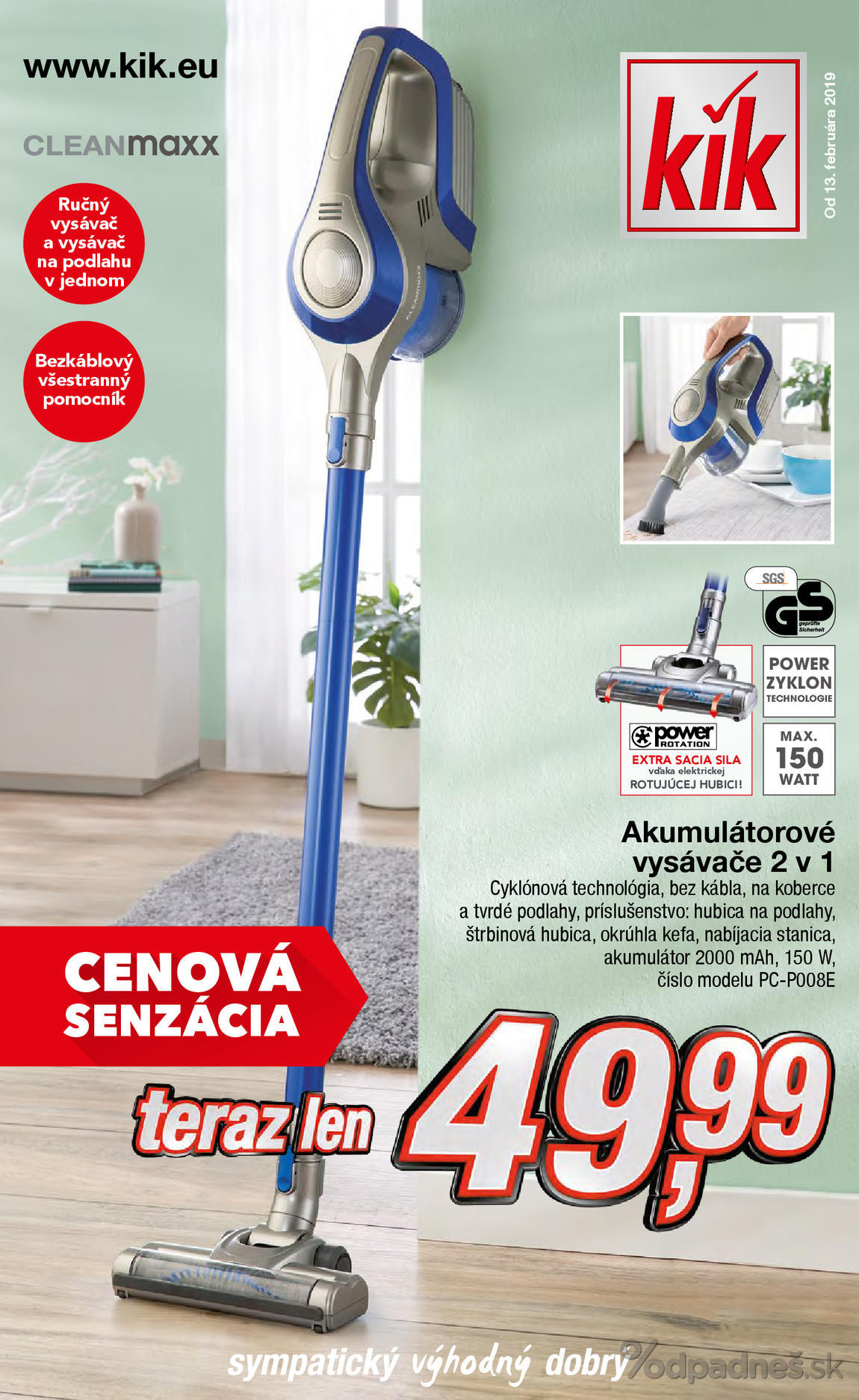 1. stránka KIK letáku
