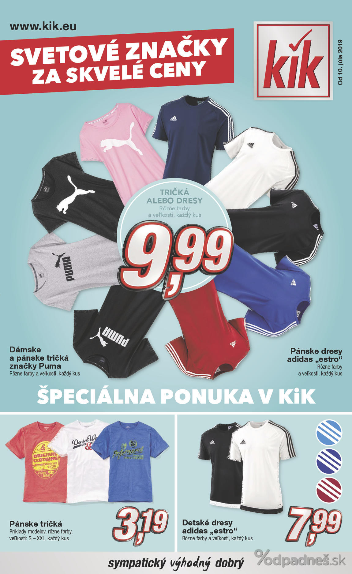 1. stránka KIK letáku