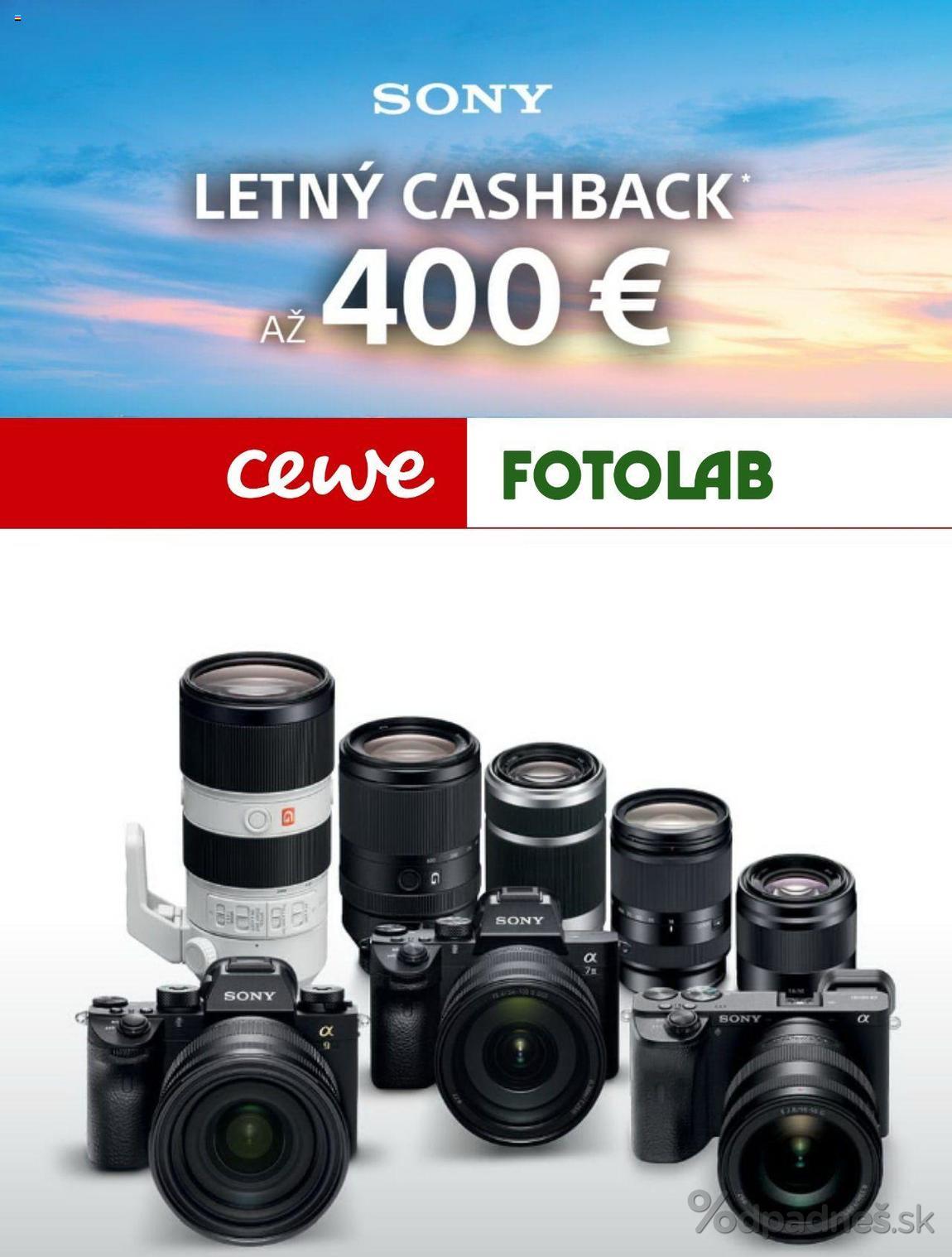 1. stránka Fotolab.sk letáku