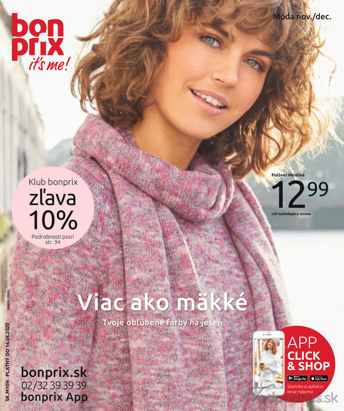 1. stránka Bonprix letáku