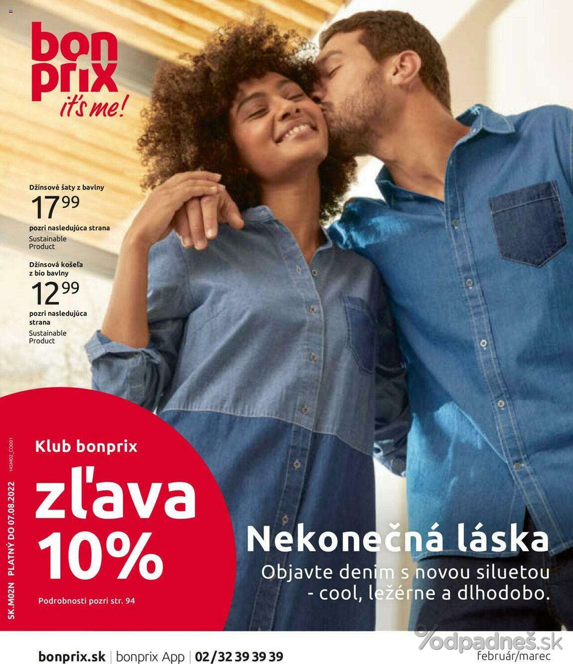 1. stránka Bonprix letáku