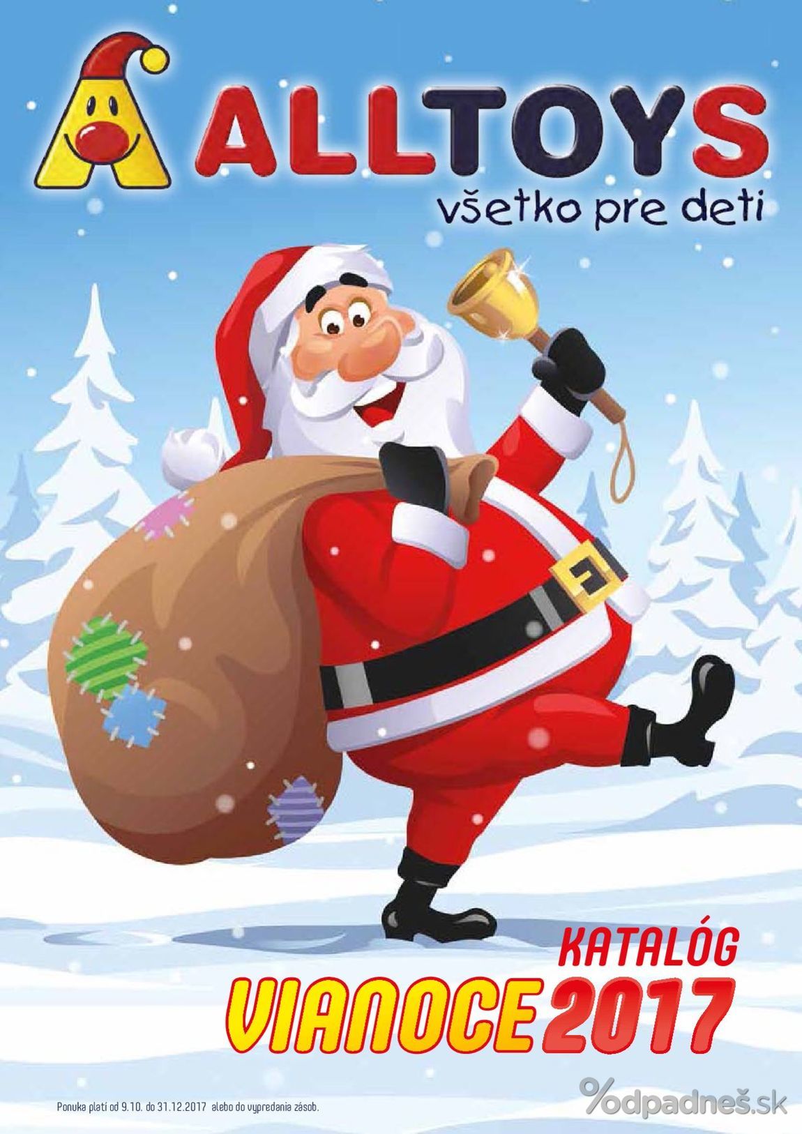 1. stránka Alltoys letáku
