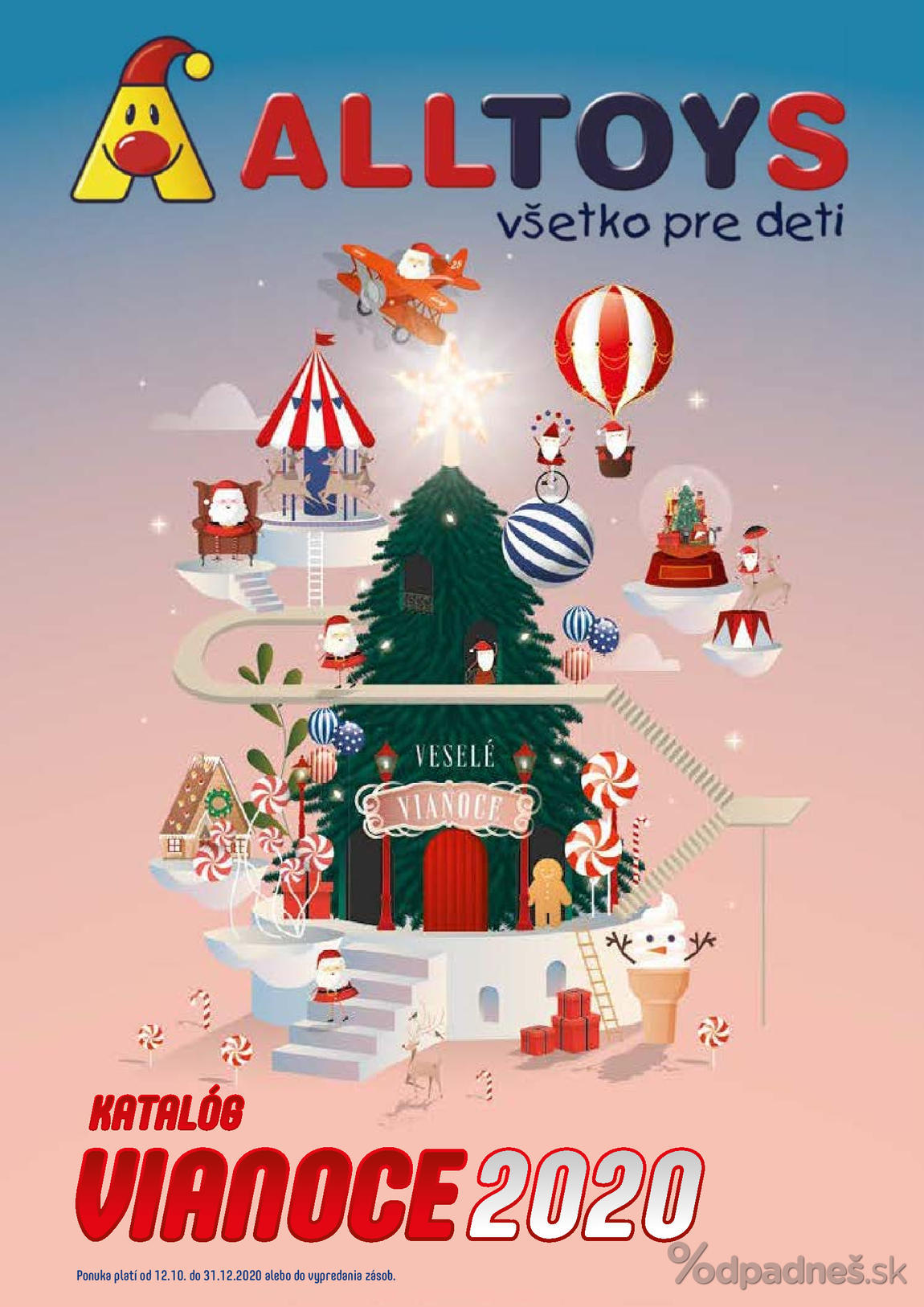 1. stránka Alltoys letáku