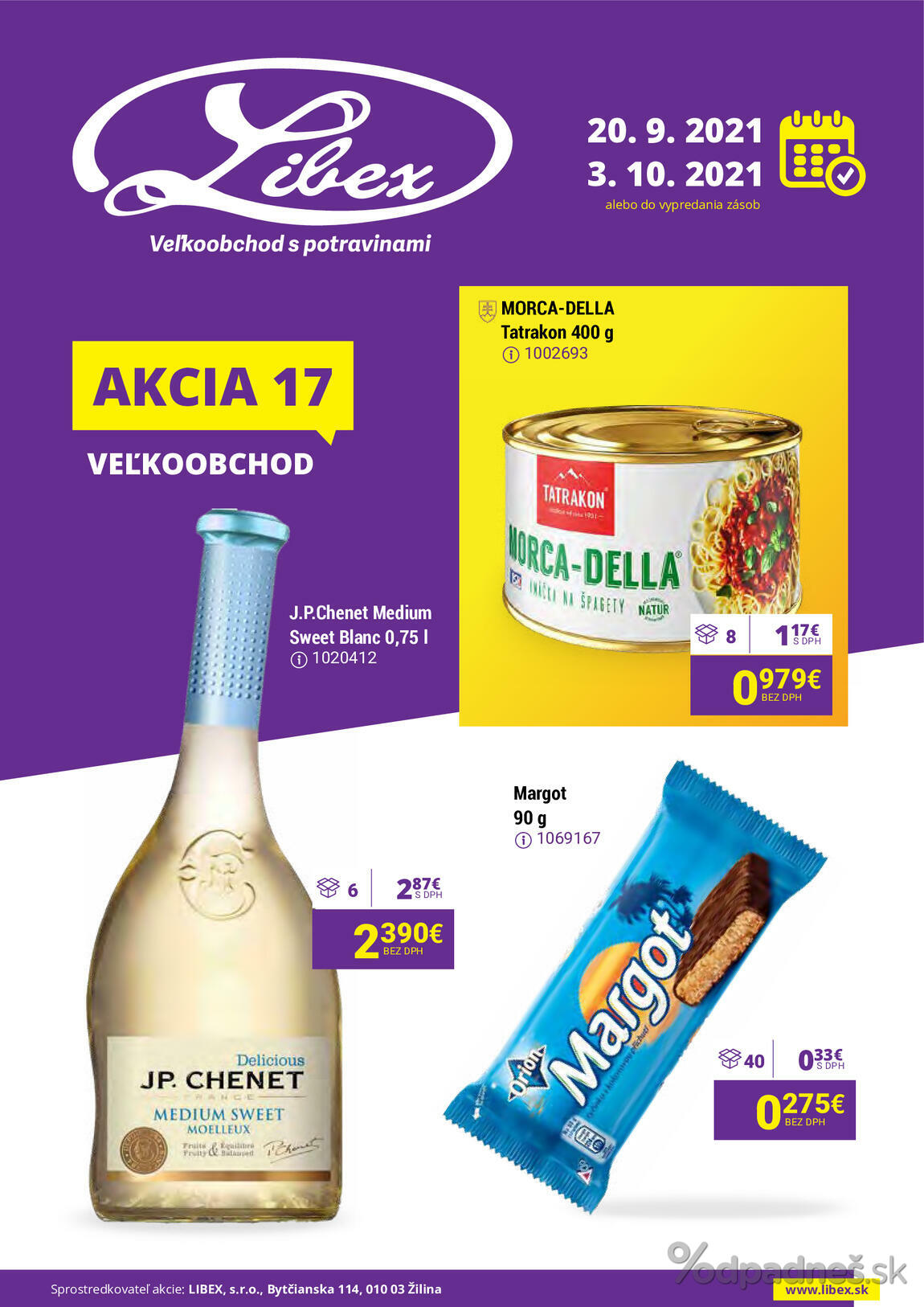 1. stránka Libex letáku