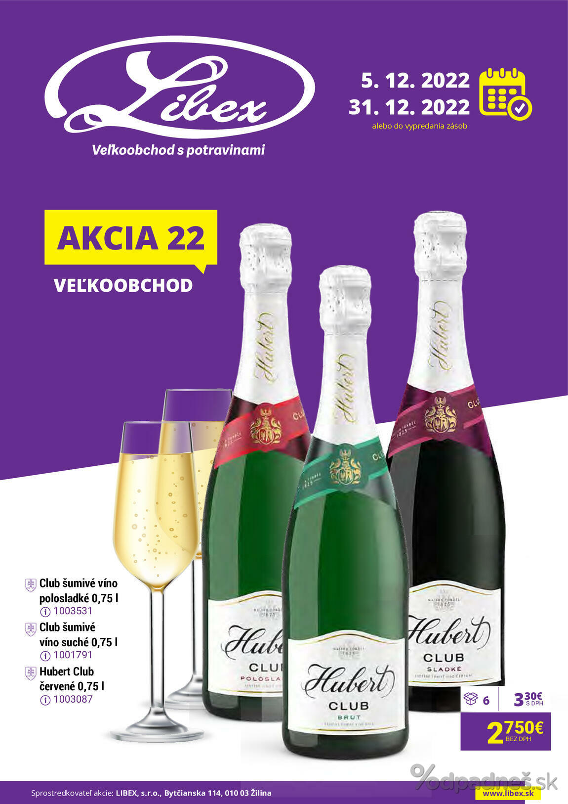 1. stránka Libex letáku