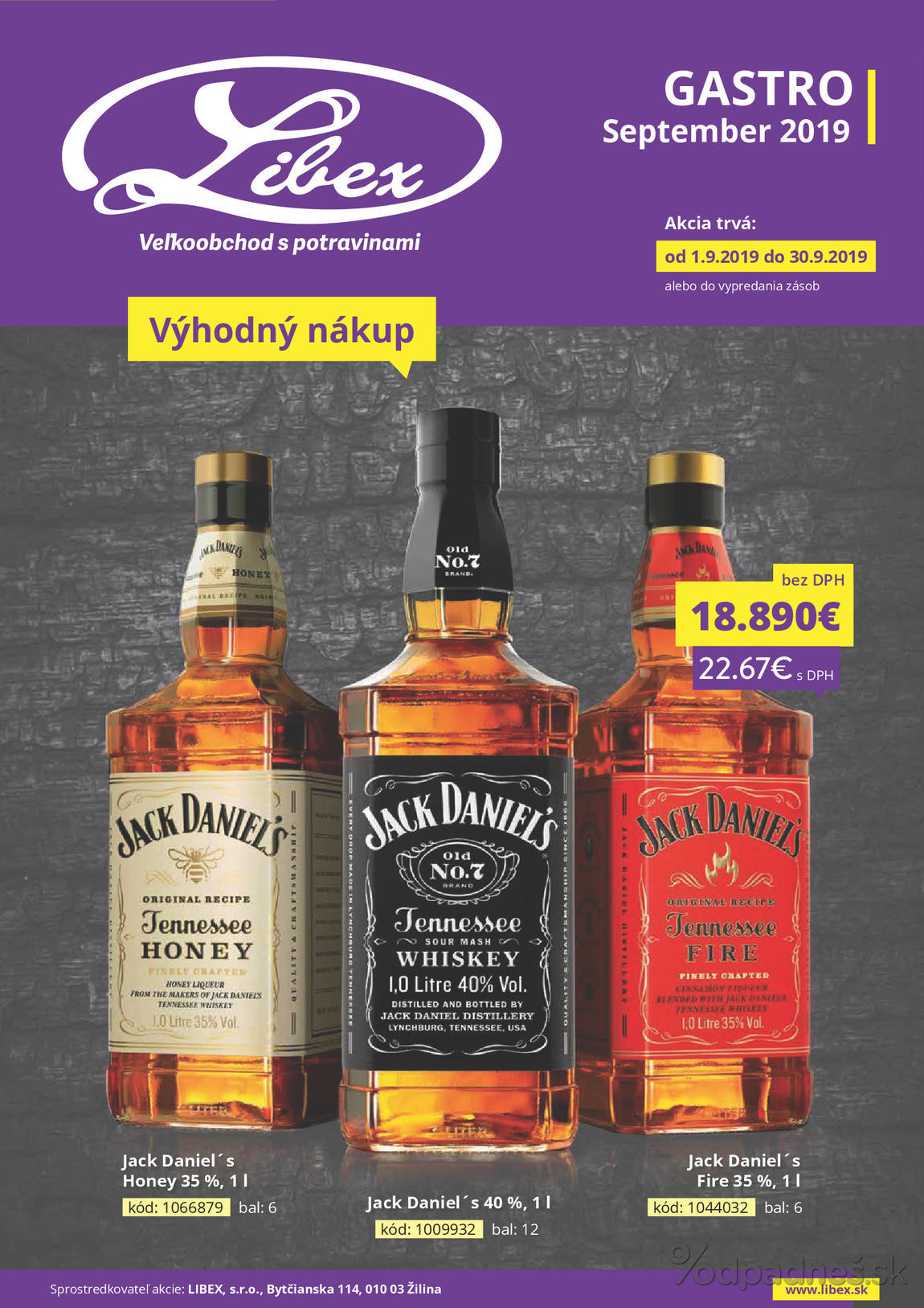 1. stránka Libex letáku