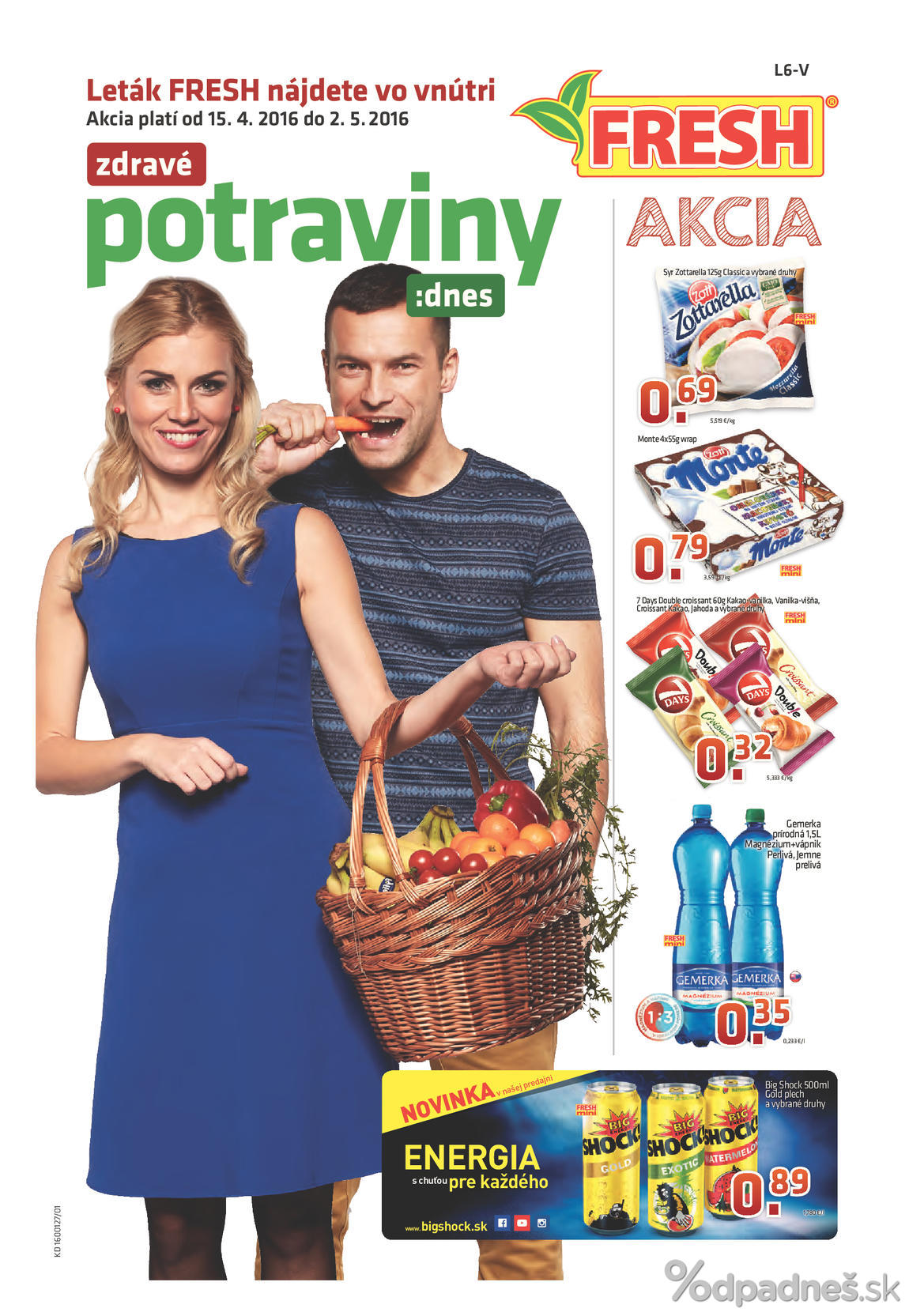 1. stránka Ilas letáku