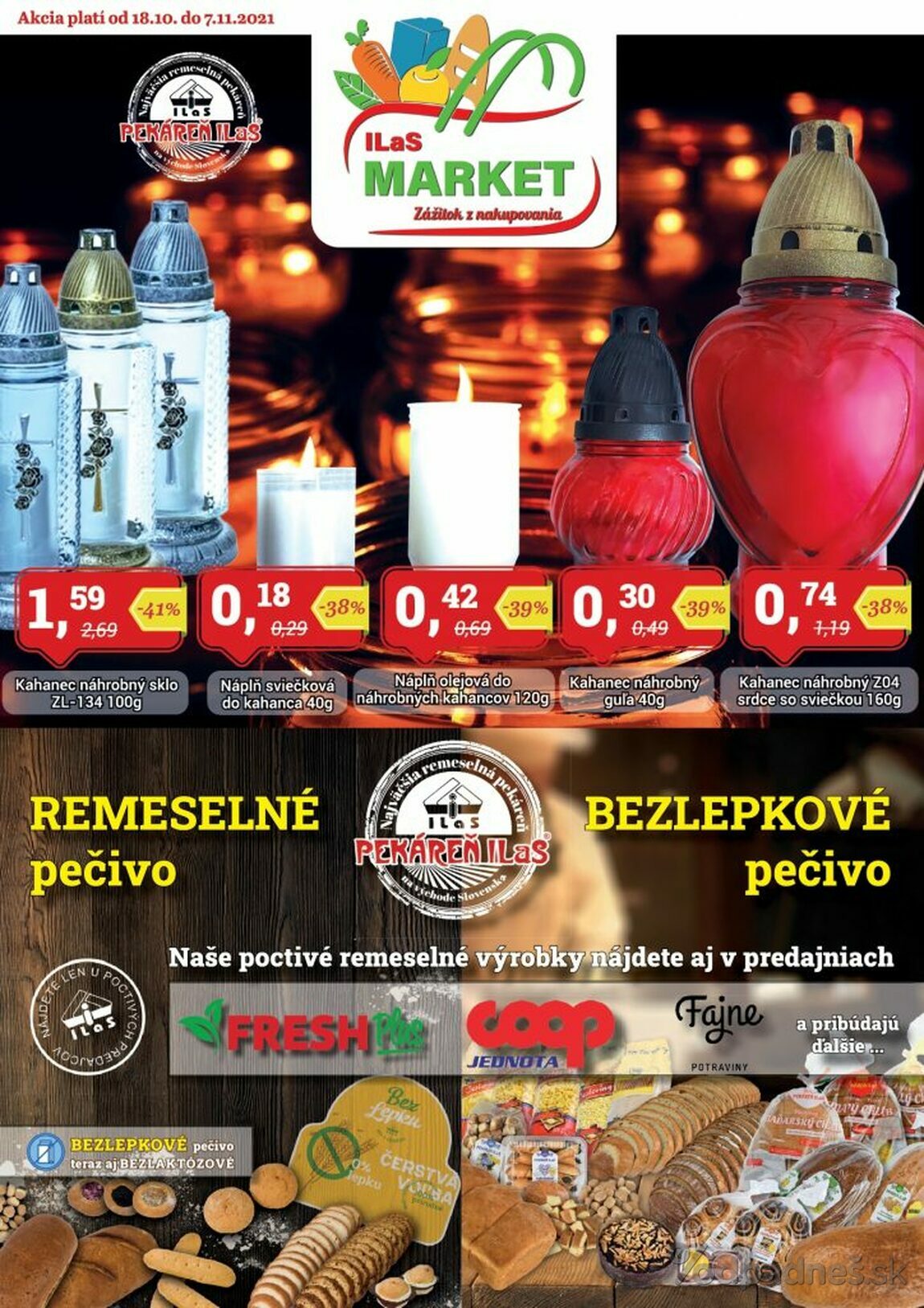 1. stránka Ilas letáku