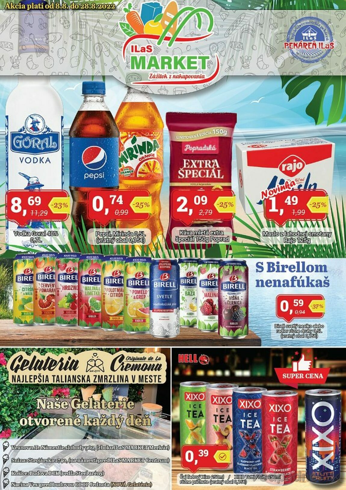 1. stránka Ilas letáku
