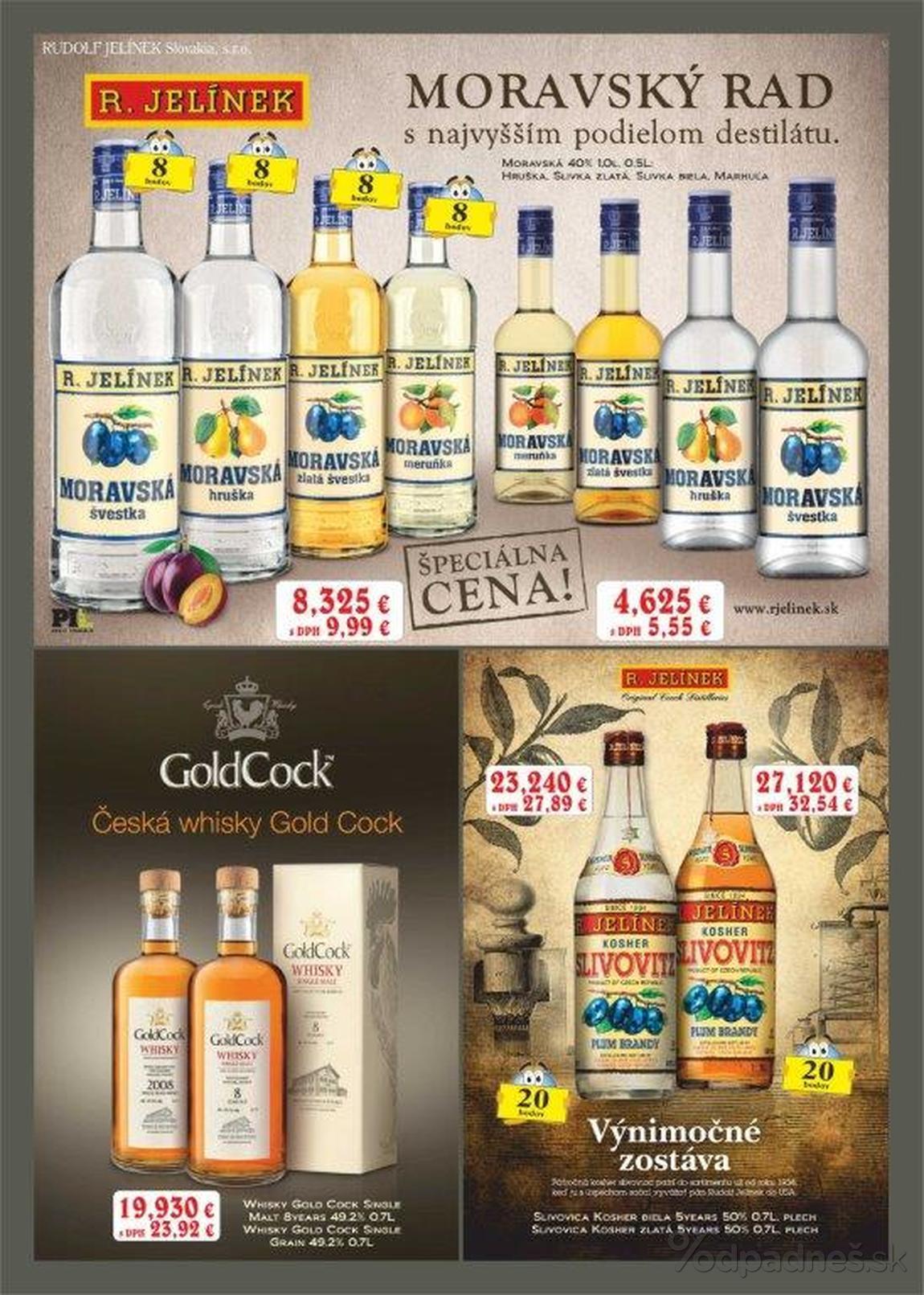 1. stránka Drinkvo letáku