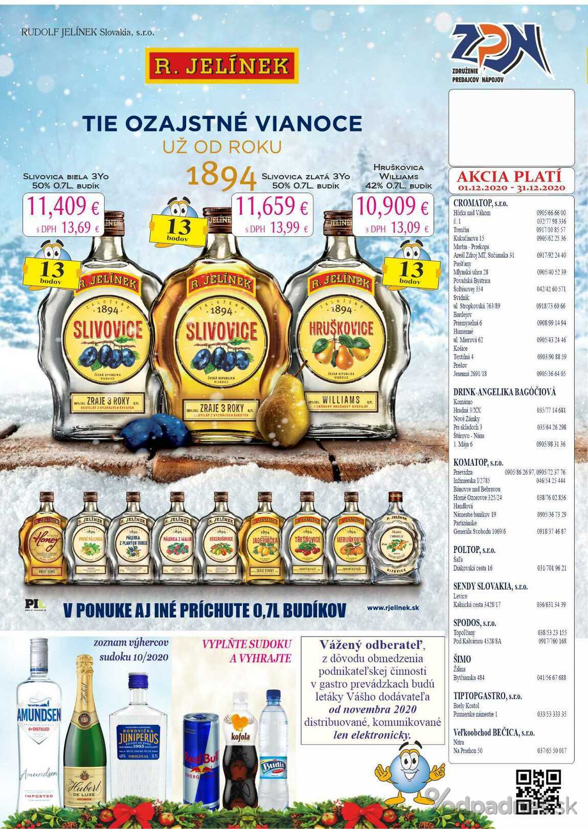 1. stránka Drinkvo letáku