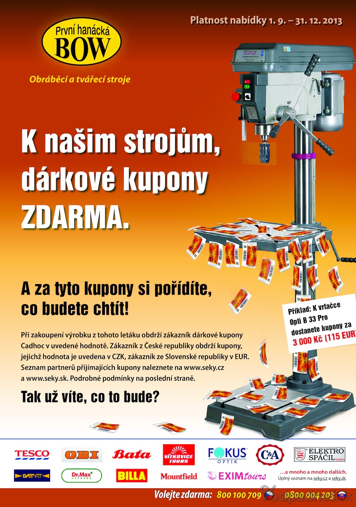 1. stránka Euronaradie letáku