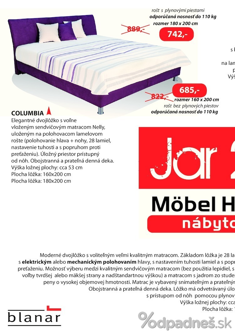 1. stránka Mobel HOFF letáku