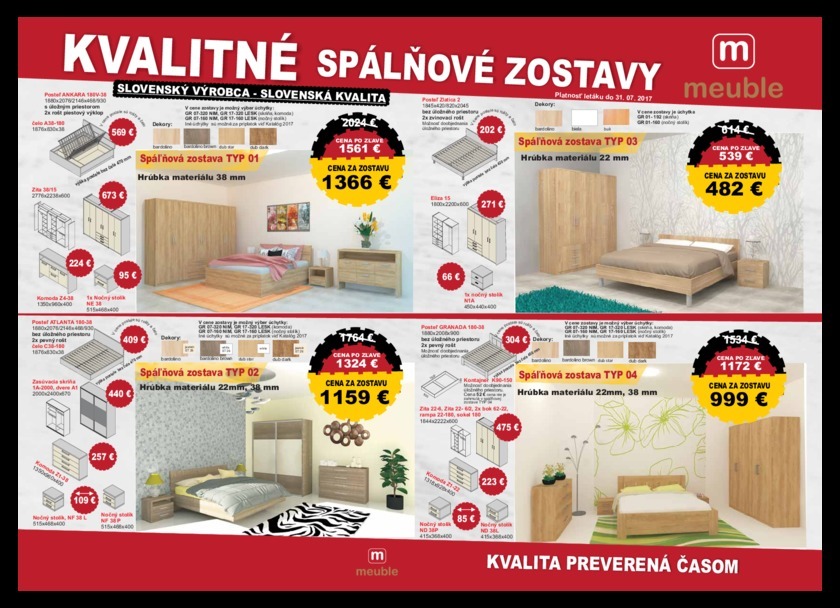 1. stránka Mobel HOFF letáku