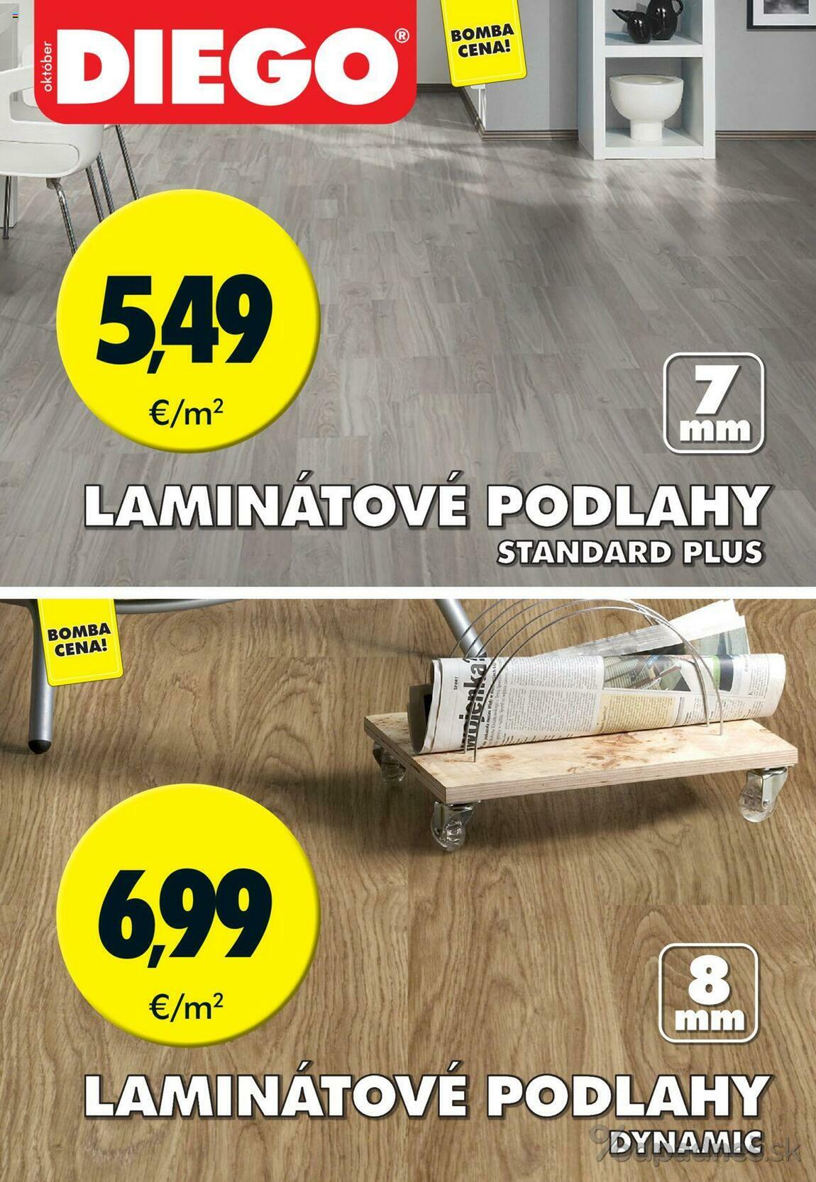 1. stránka Diego letáku
