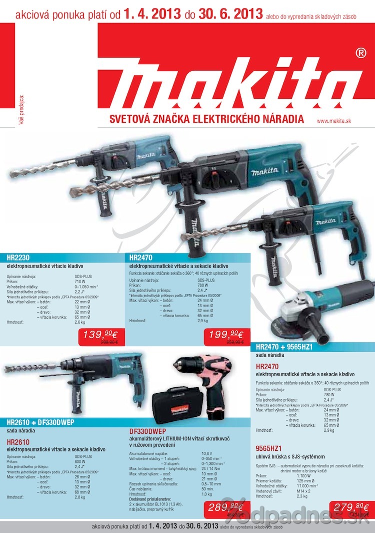 1. stránka Remes letáku