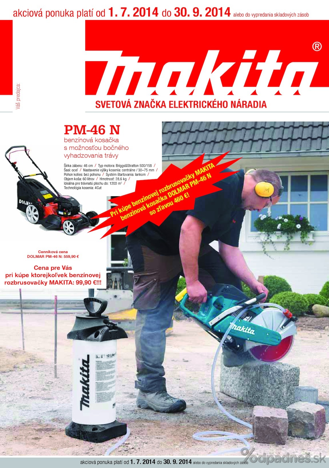 1. stránka Profitex letáku