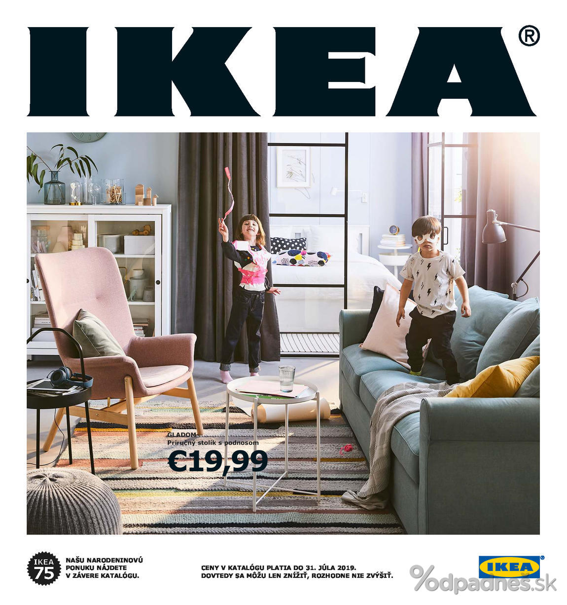 1. stránka Ikea letáku