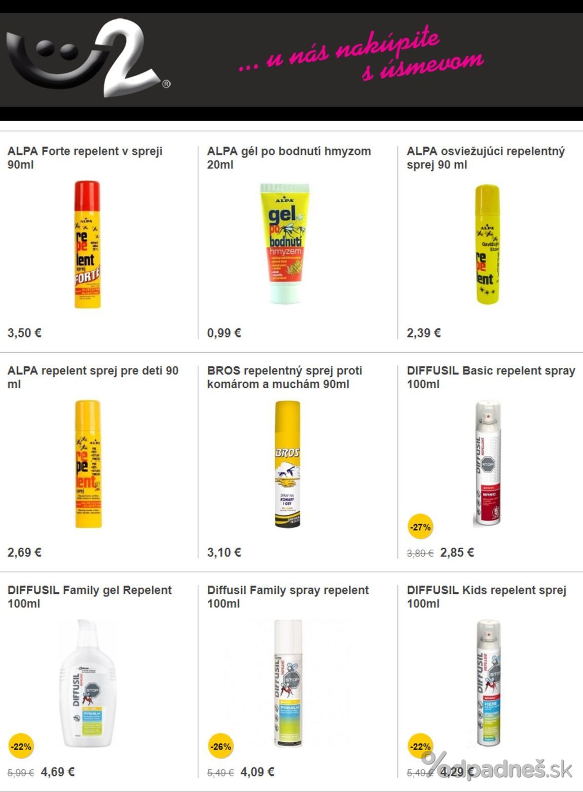 1. stránka U2 Group letáku