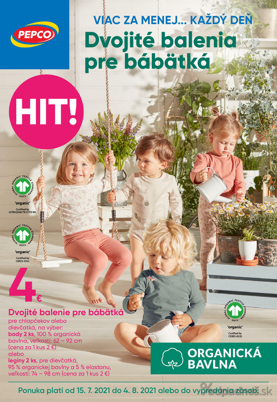 1. stránka Pepco letáku