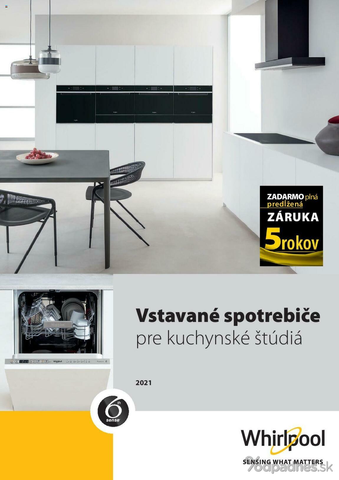 1. stránka Whirlpool letáku