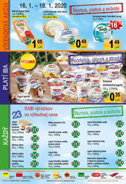 2. stránka Milk agro letáku