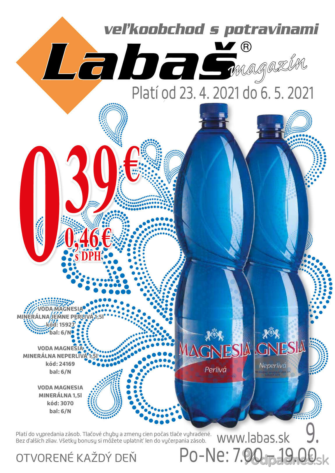 1. stránka Labaš letáku