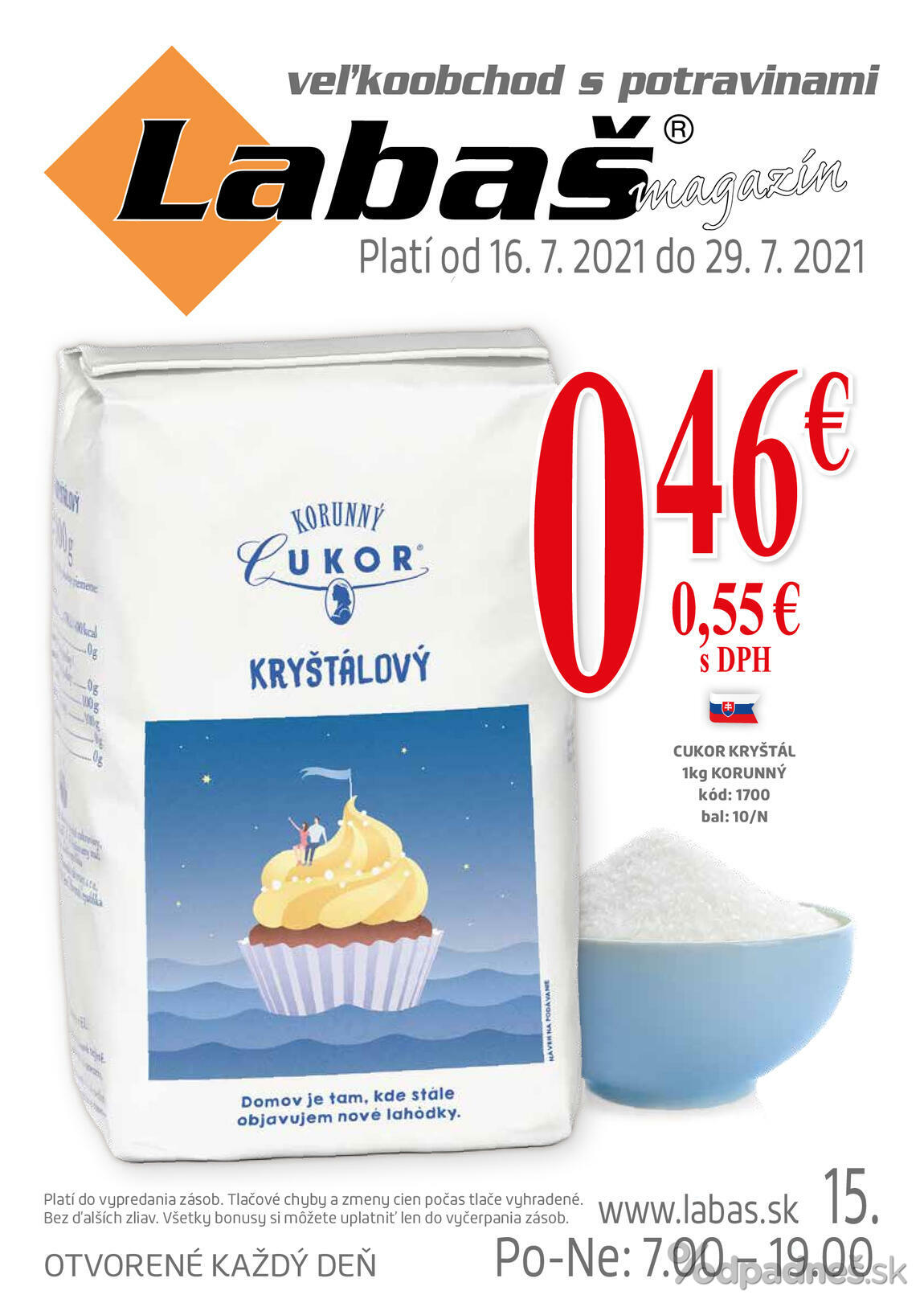 1. stránka Labaš letáku