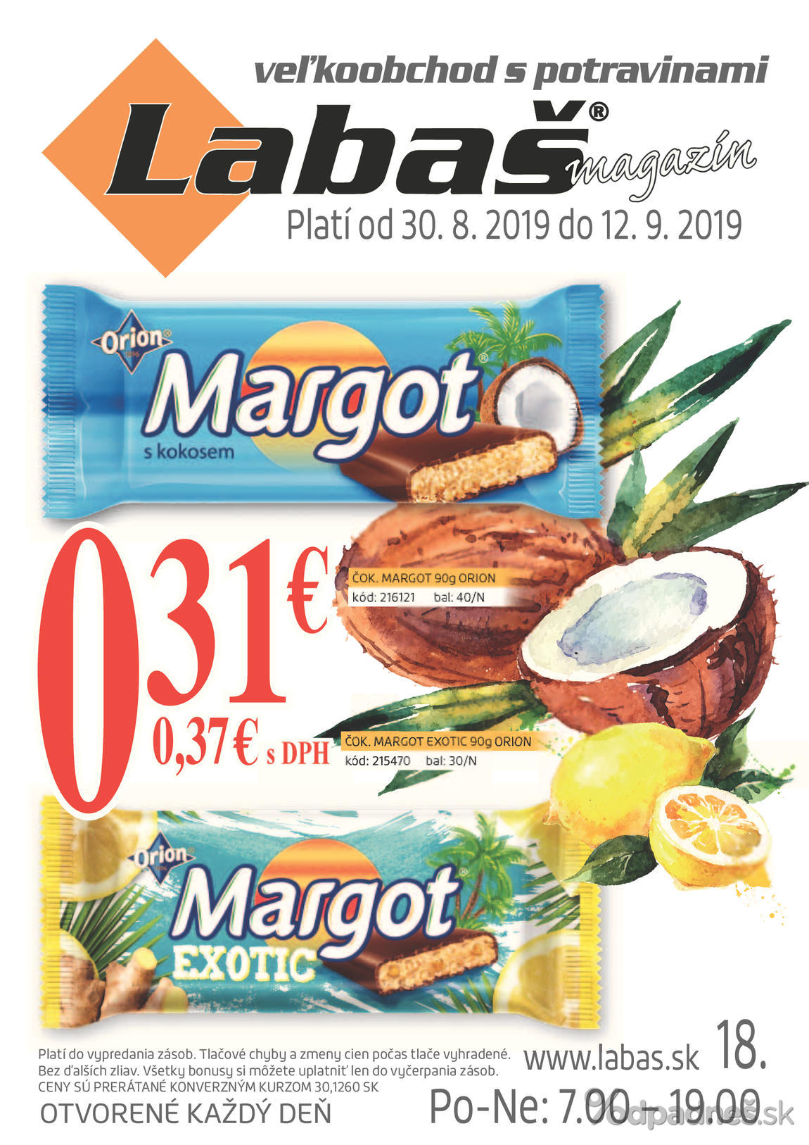 1. stránka Labaš letáku