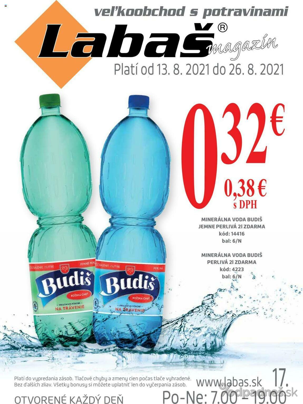 1. stránka Labaš letáku