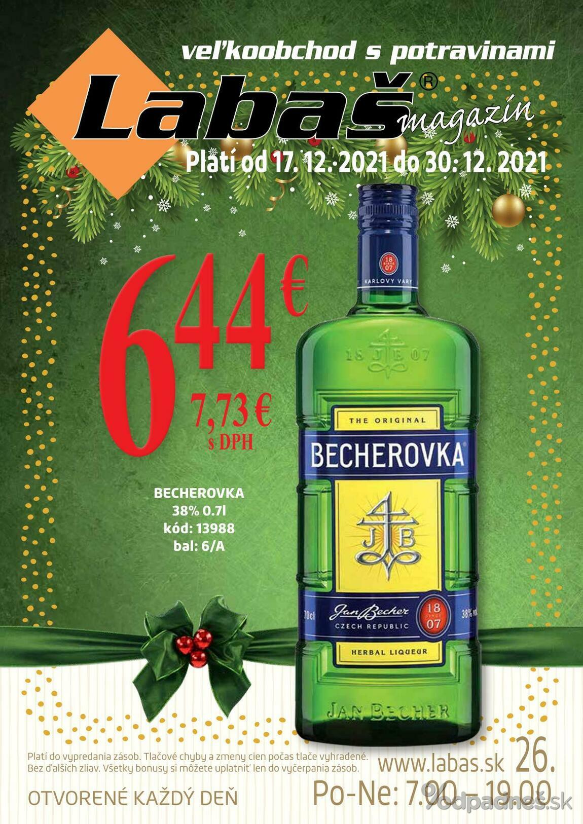 1. stránka Labaš letáku