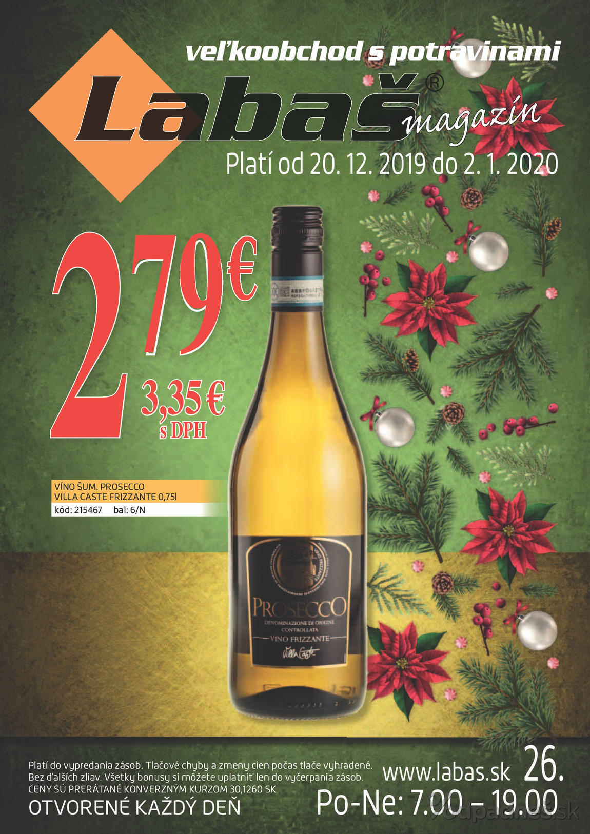 1. stránka Labaš letáku