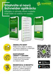 4. stránka Lekáreň Schneider letáku