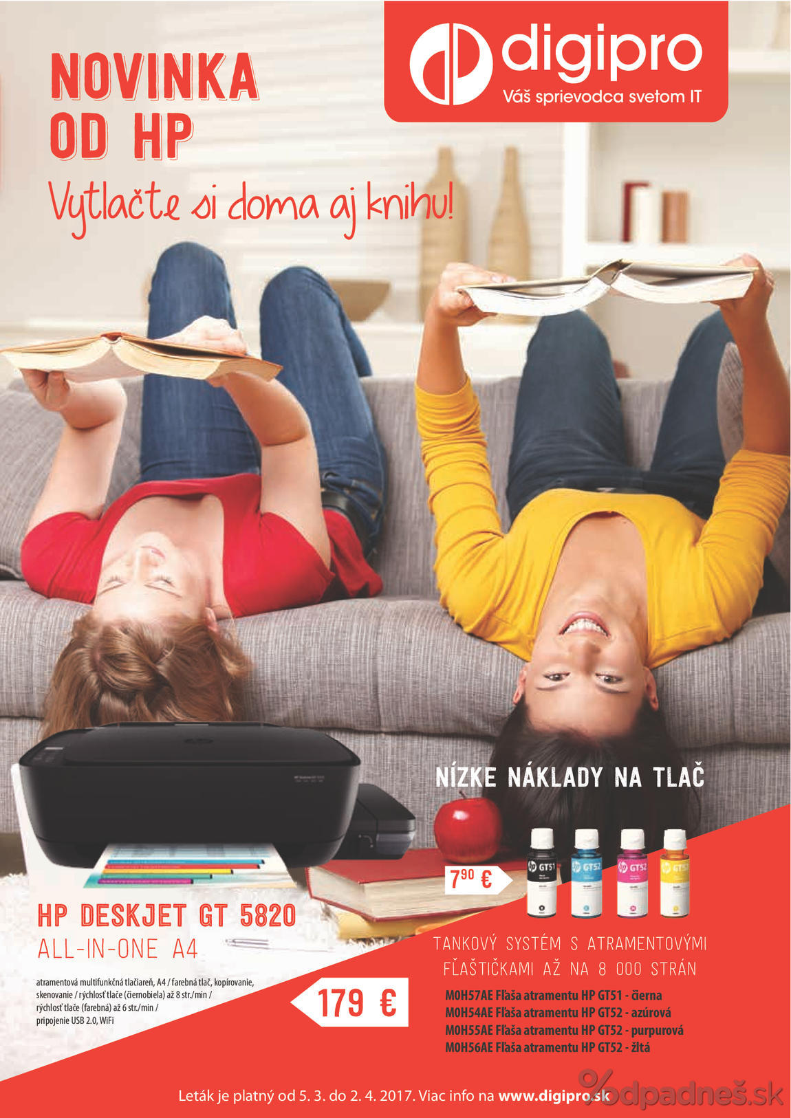 1. stránka DigiPro.sk letáku