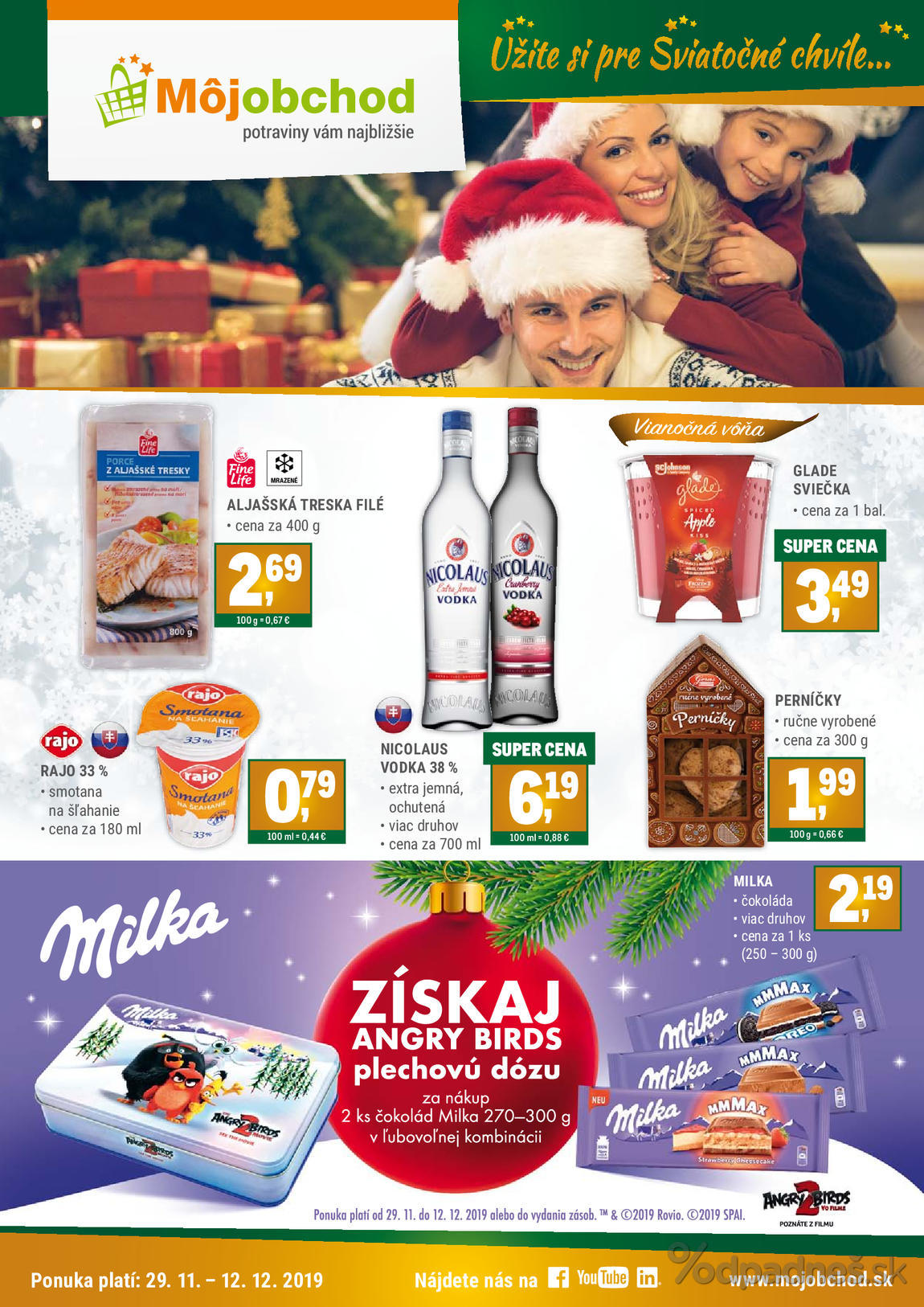 1. stránka Môjobchod letáku