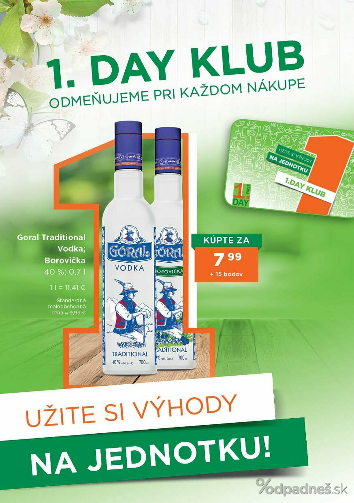 1. stránka 1day.sk letáku